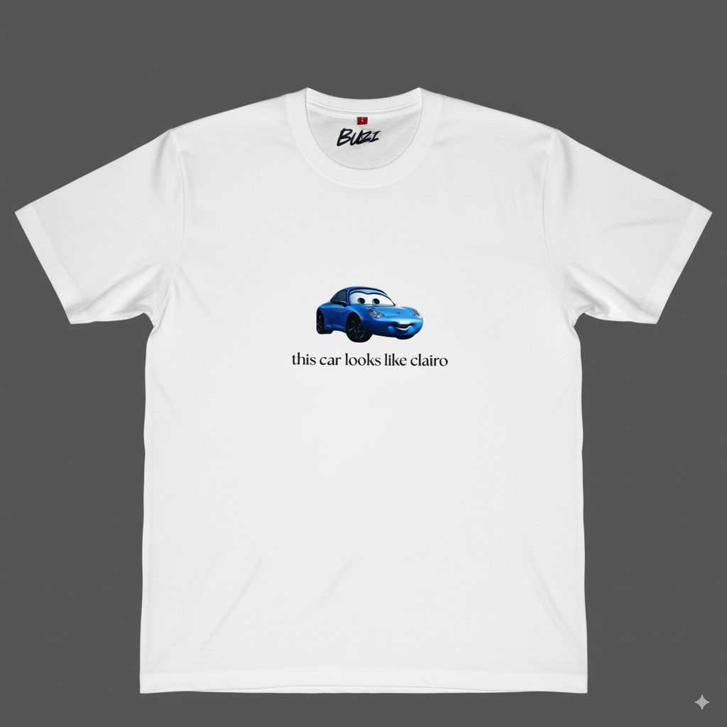 This Car Looks Like Clairo Oversized T-Shirt