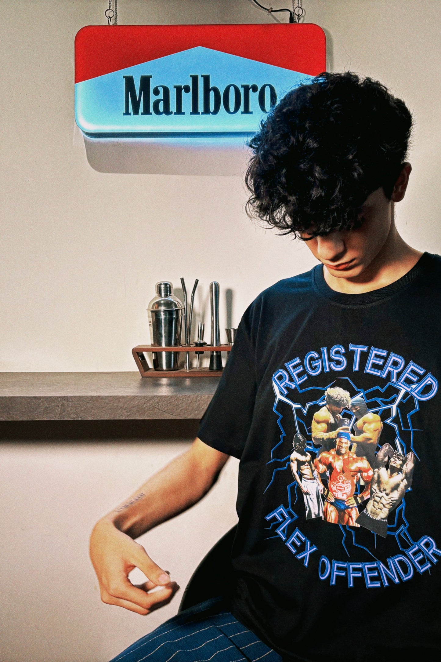 Registered Flex Offender Oversized T-Shirt