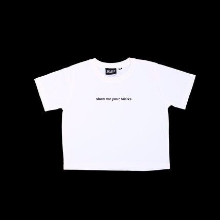 Show Me Your B00ks Baby Tee