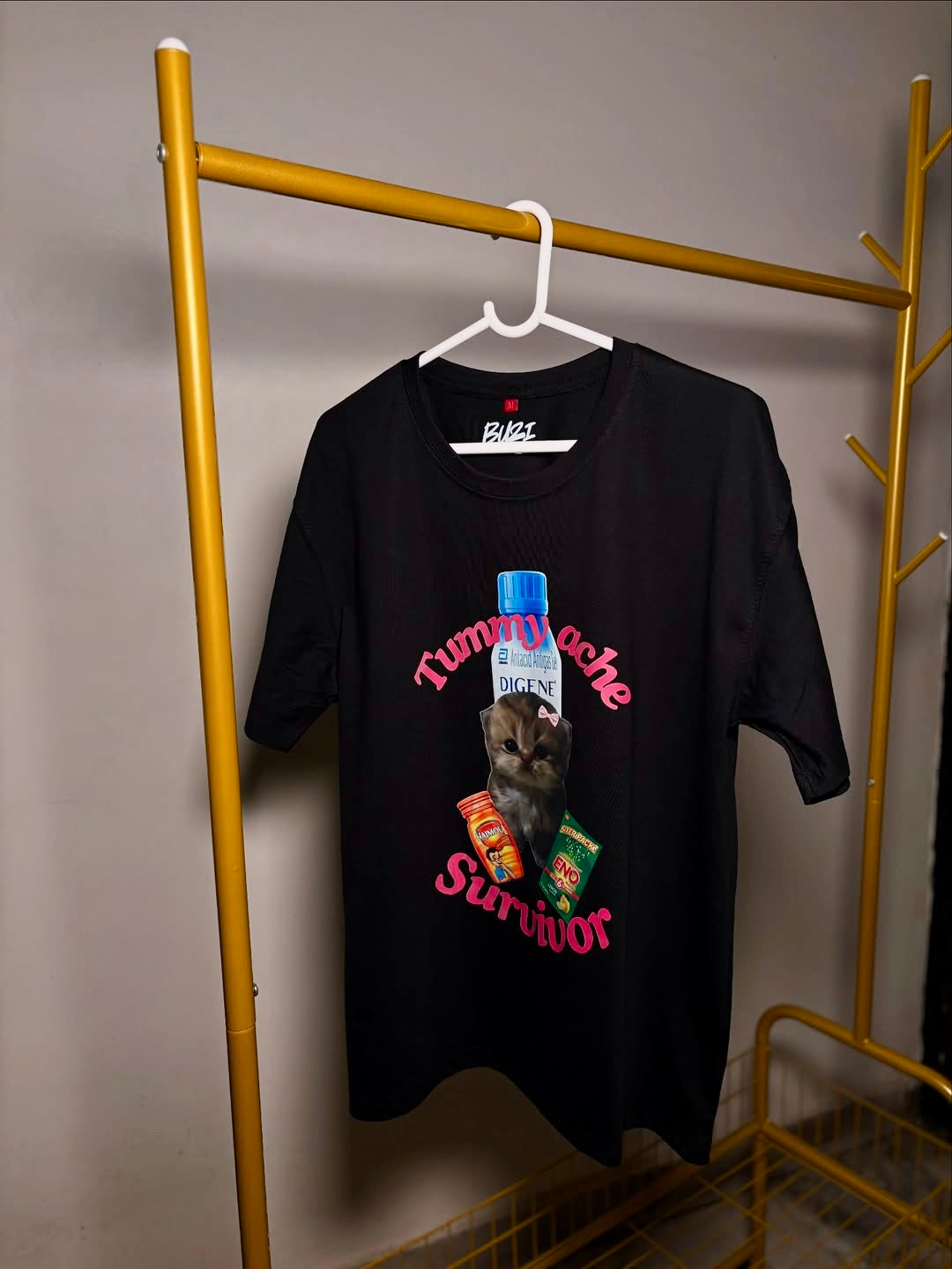 Tummy Ache Survivor Oversized T-Shirt