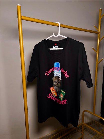 Tummy Ache Survivor Oversized T-Shirt
