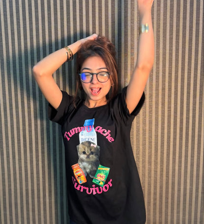 Tummy Ache Survivor Oversized T-Shirt