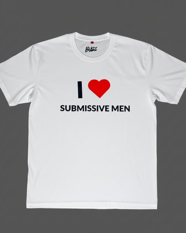 I Love Submissive Men Oversized T-Shirt