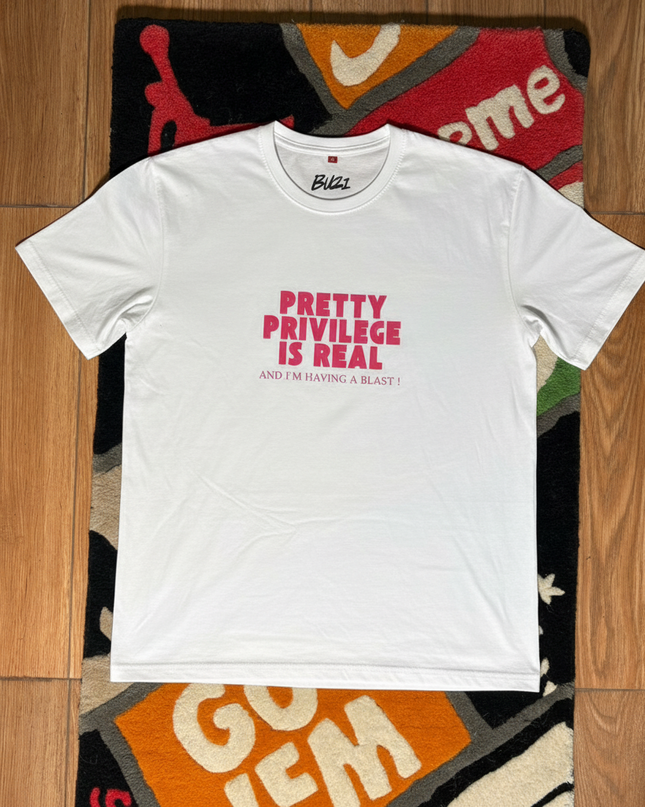 Pretty Privilege is Real Oversized T-Shirt