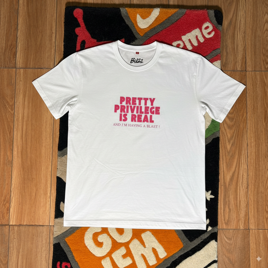 Pretty Privilege is Real Oversized T-Shirt