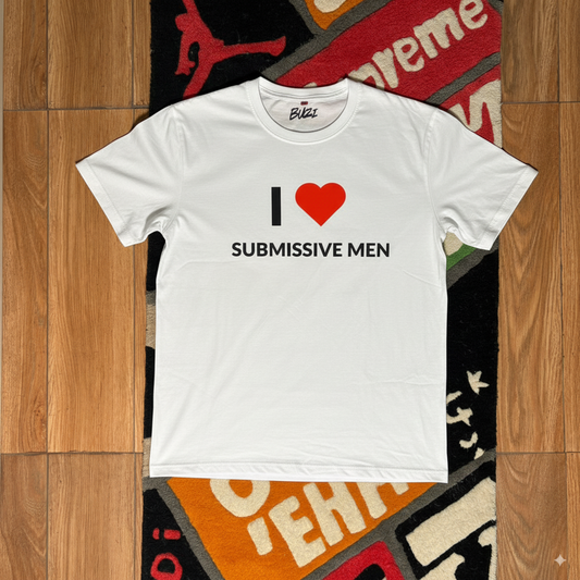 I Love Submissive Men Oversized T-Shirt