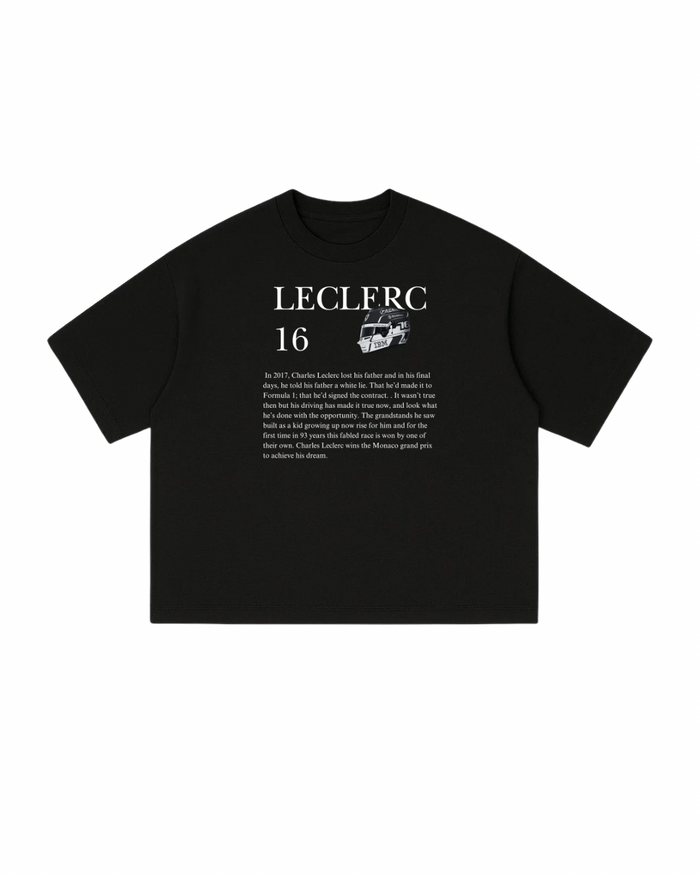 Charles Leclerc Promise Overzised T-Shirt