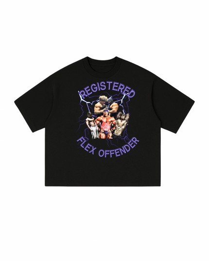 Registered Flex Offender Oversized T-Shirt