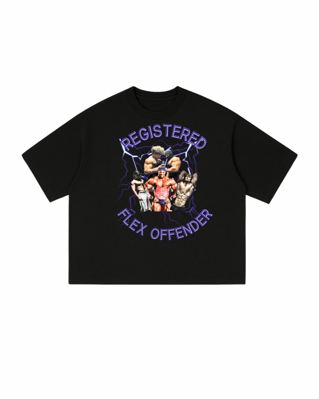 Registered Flex Offender Oversized T-Shirt