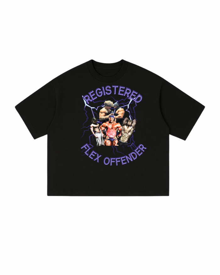 Registered Flex Offender Oversized T-Shirt