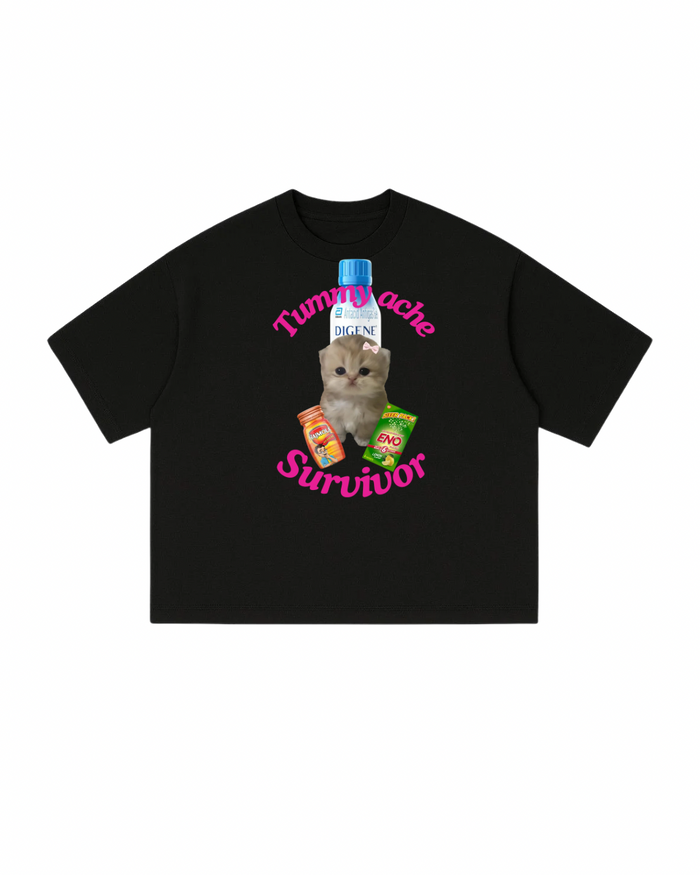 Tummy Ache Survivor Oversized T-Shirt