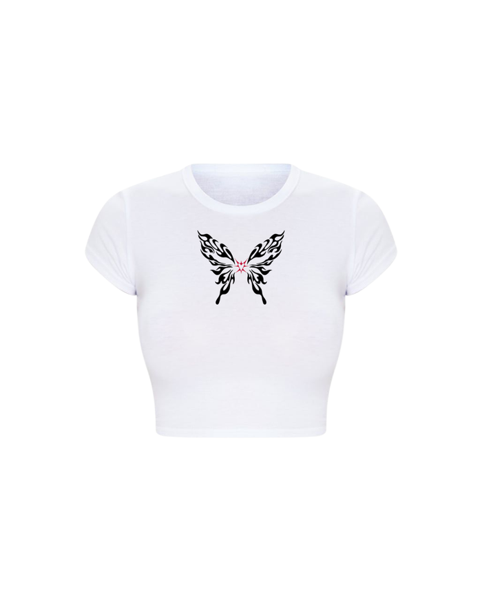Butterfly Baby Tee