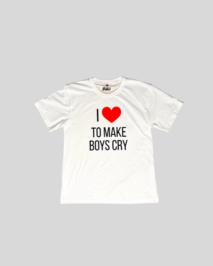 I Love To Make Boys Cry Oversized T-shirt