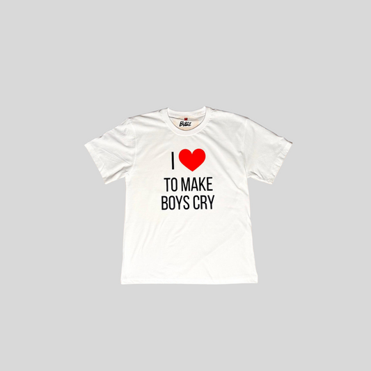 I Love To Make Boys Cry Oversized T-shirt
