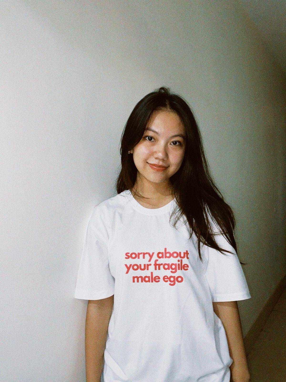 Sorry About Your Male Fragile Ego Oversized T-Shirt