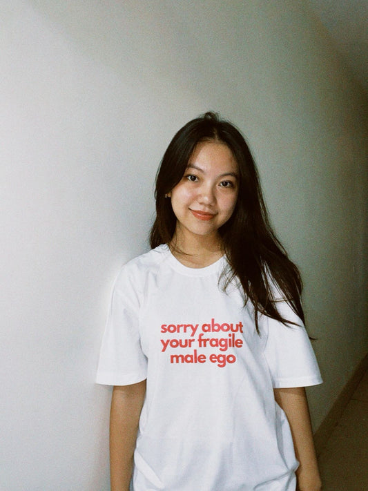 Sorry About Your Male Fragile Ego Oversized T-Shirt