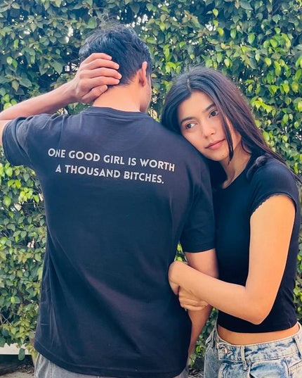 One Good Girl Is Worth A Thousand Bitches OverSized Unisex T-Shirt