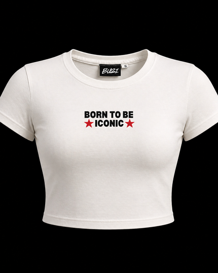 Born To Be Iconic Baby Tee
