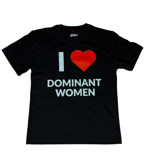 I Love Dominant Women Oversized T-Shirt