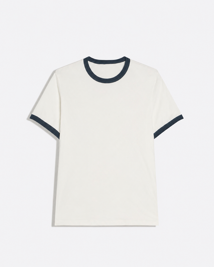 White Ringer T-Shirt