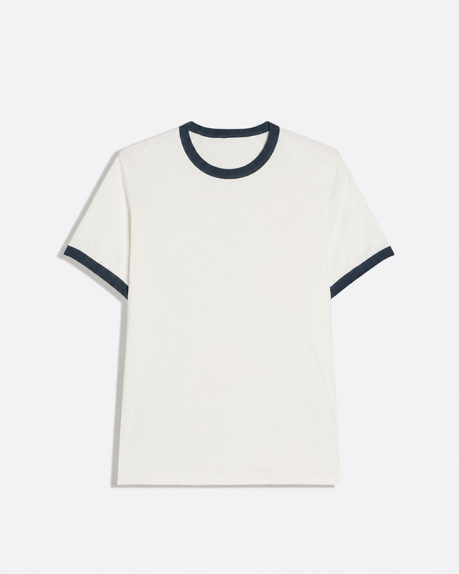 White Ringer T-Shirt