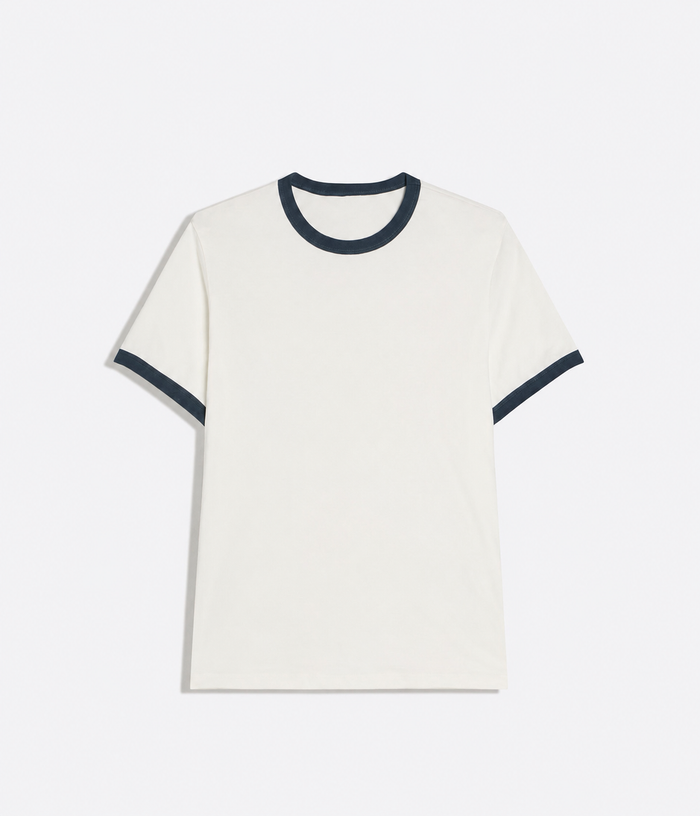 White Ringer T-Shirt